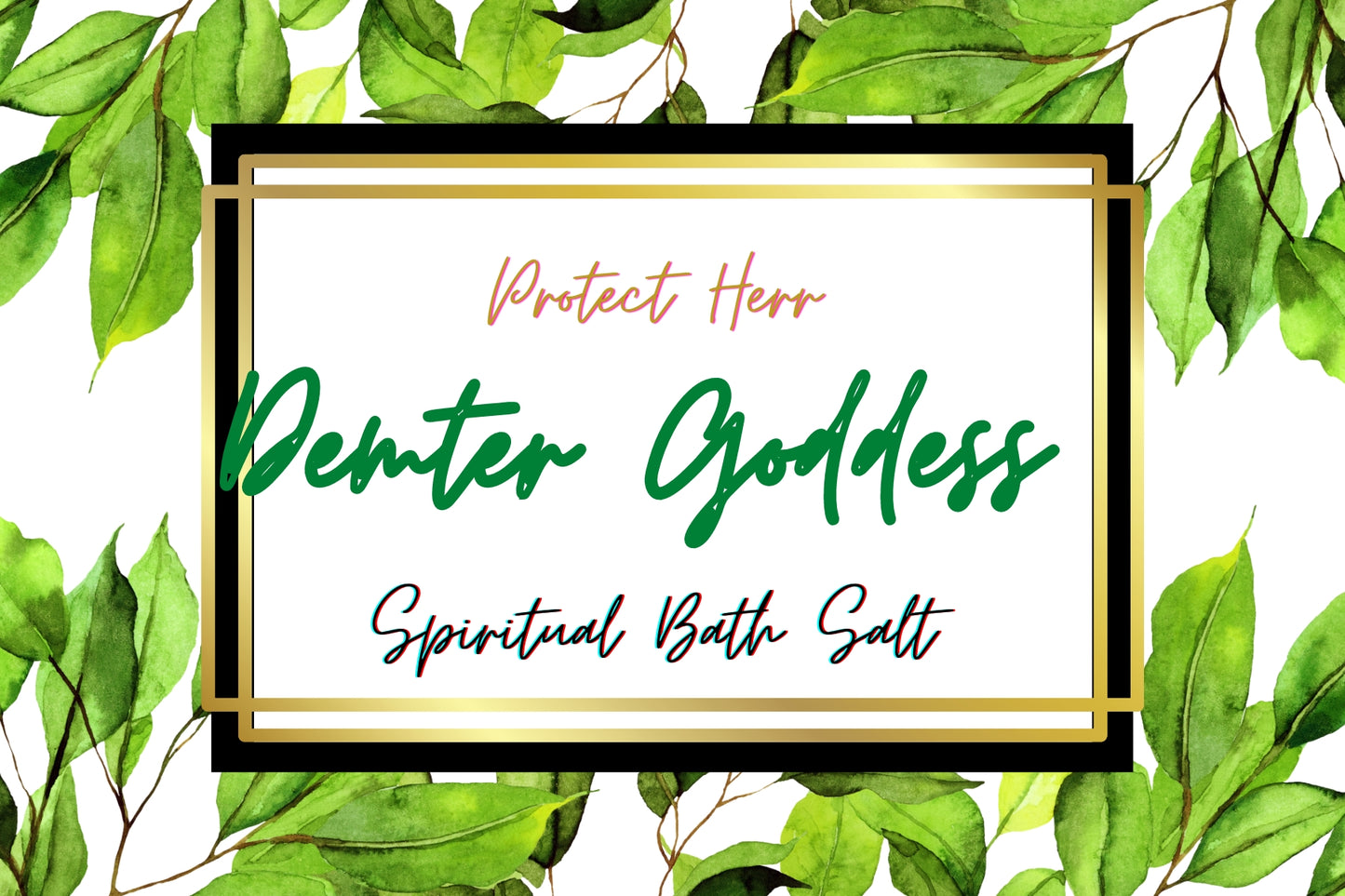 🌿Demeter Goddess Spiritual Bath Salt