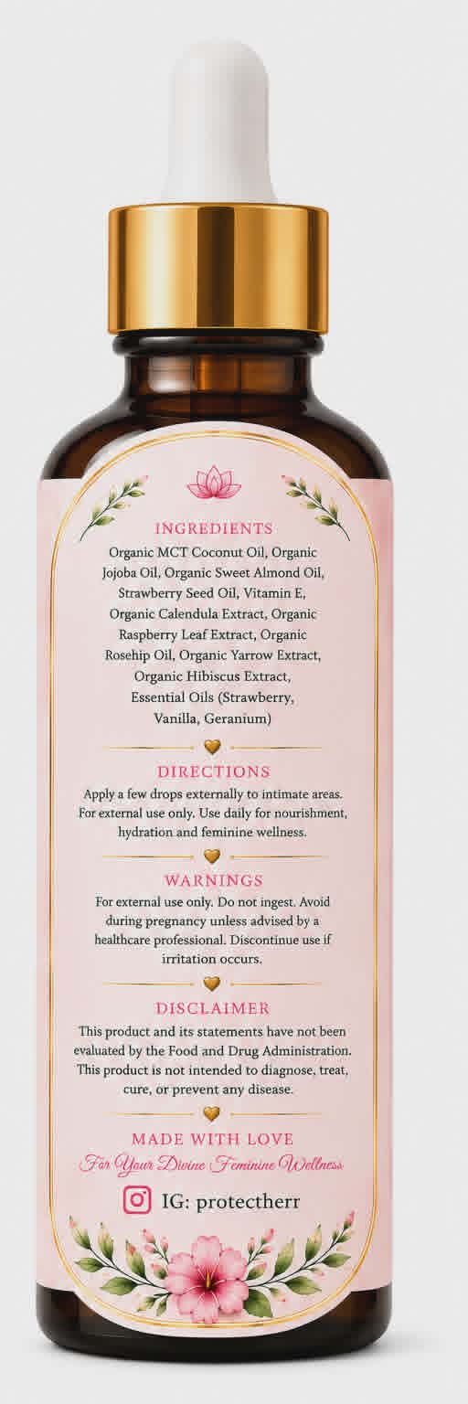 Strawberry Bliss Yoni Oil