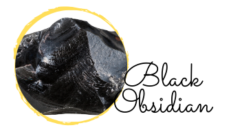Black Obsidian Stone | Black Obsidian | Protect Herr Body Essentials
