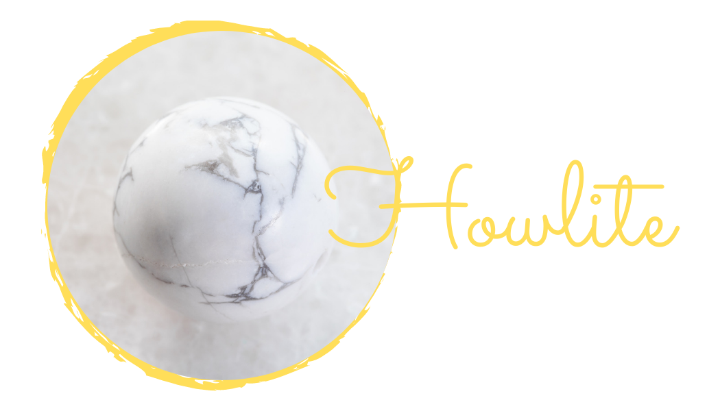 White Howlite Crystal | White Howlite | Protect Herr Body Essentials